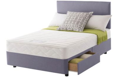 Layezee Calm Memory Micro Quilt Small Double 2 Drawer Divan Layezee Calm Memory Micro Quilt Small Double 2 Drawer Divan